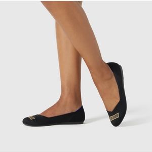 Rothy's Licorice Limited Edition Holiday Round Toe black flats